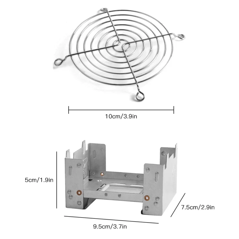 PyroCompact: Réchaud Pliable Outdoor en Inox 4