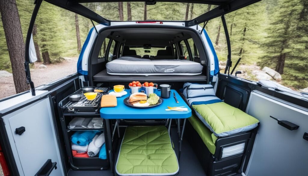 équipement de base pour camping-car en location