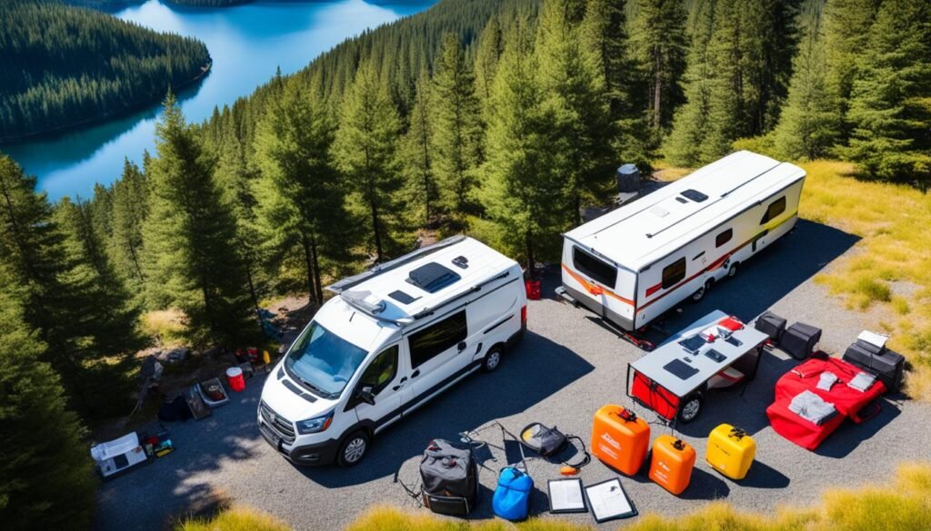 équipement de sécurité pour camping-car