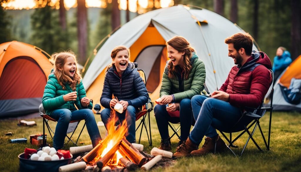 family camping